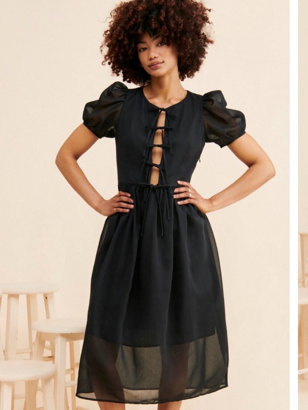 NAYA REA YAROSLAVA MIDI DRESS SIZE 6